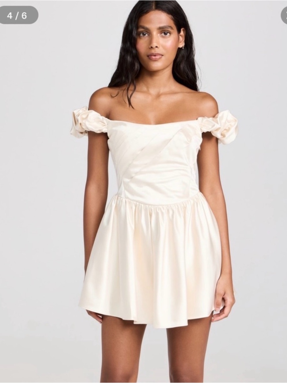 LoveShack Fancy Cailey Mini Dress